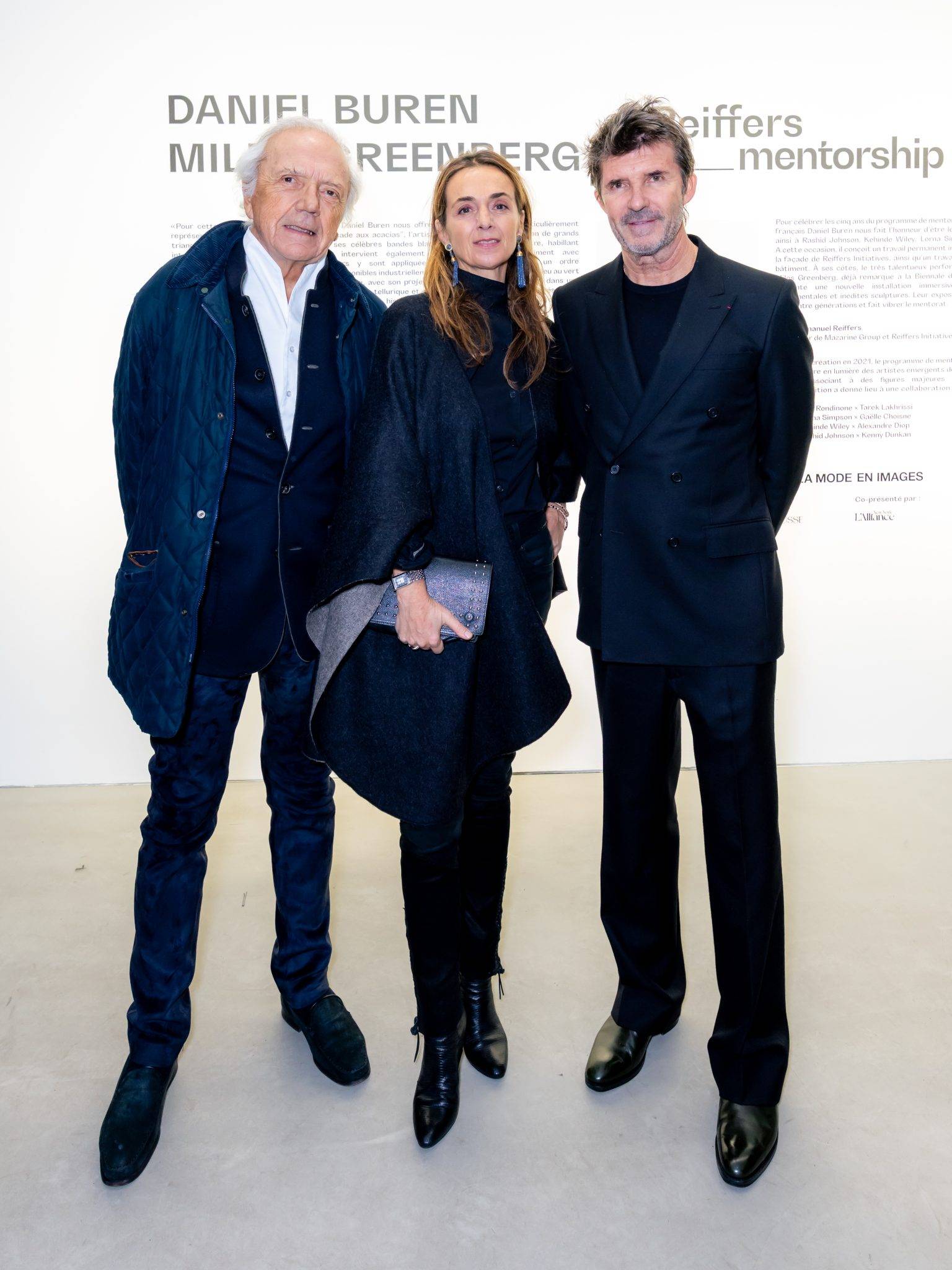  - Daniel Buren and Miles Greenberg, Guest Artists at Reiffers Initiatives