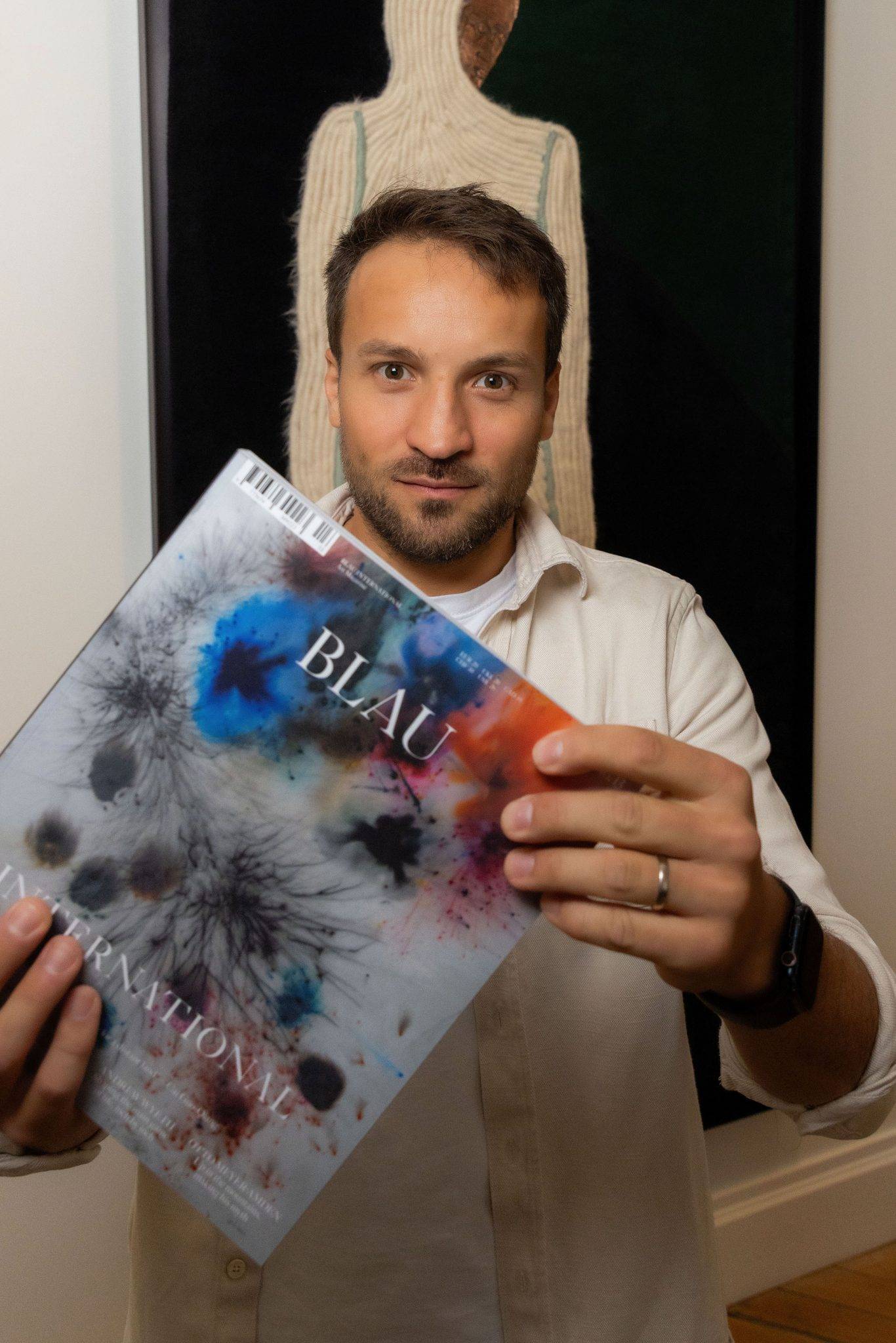  - Blau International Launches its 13th Issue with Cover Star Cai Guo-Qiang at White Cube