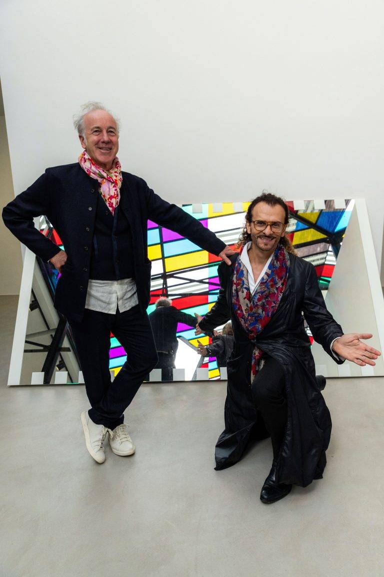  - Daniel Buren et Miles Greenberg mis en majesté par Reiffers Initiatives