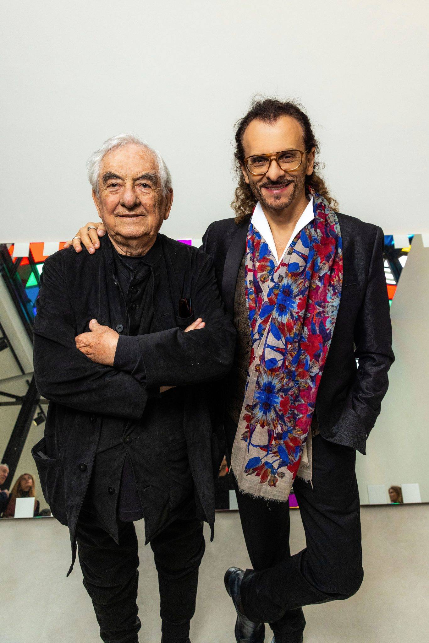  - Daniel Buren and Miles Greenberg, Guest Artists at Reiffers Initiatives