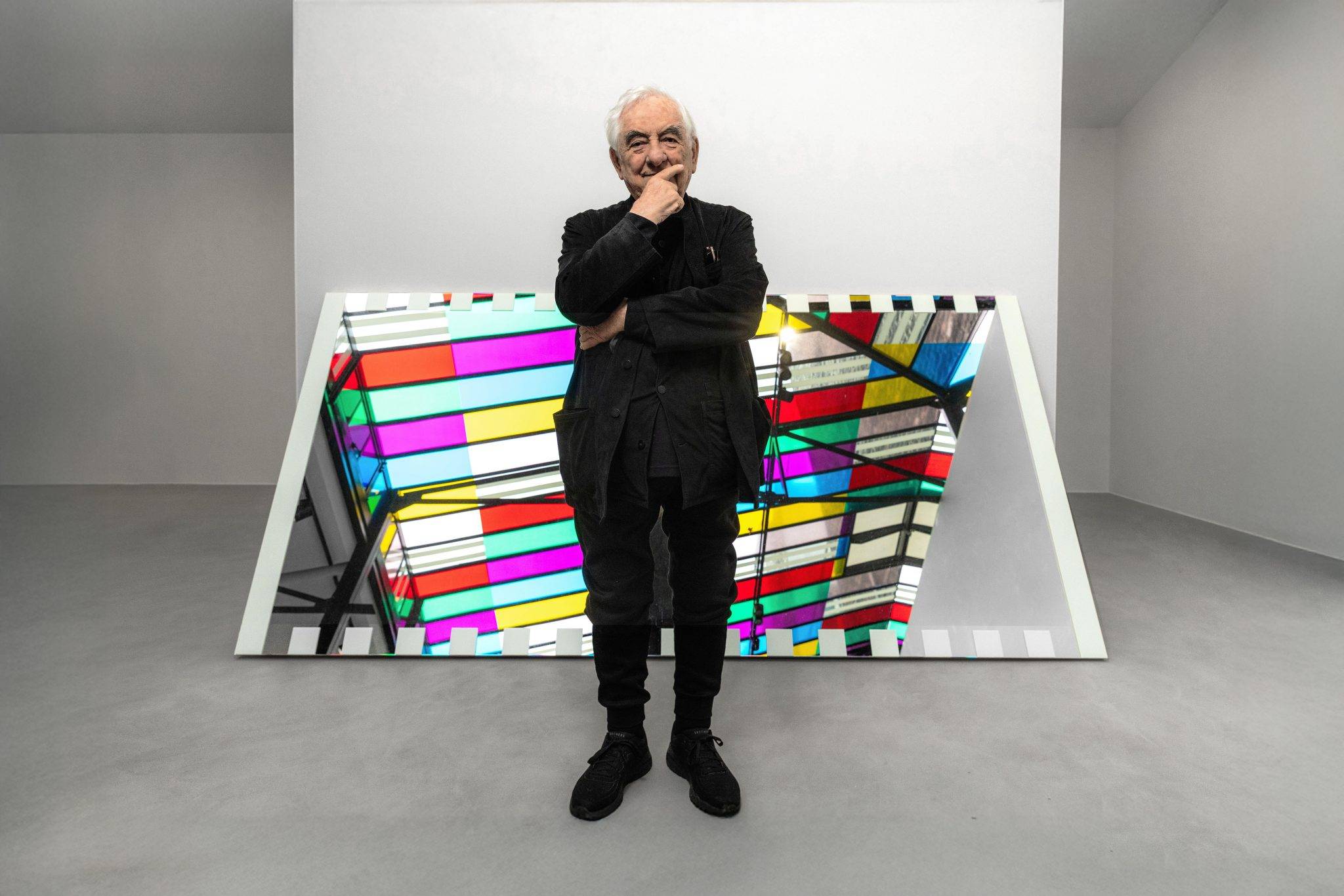  - Daniel Buren and Miles Greenberg, Guest Artists at Reiffers Initiatives