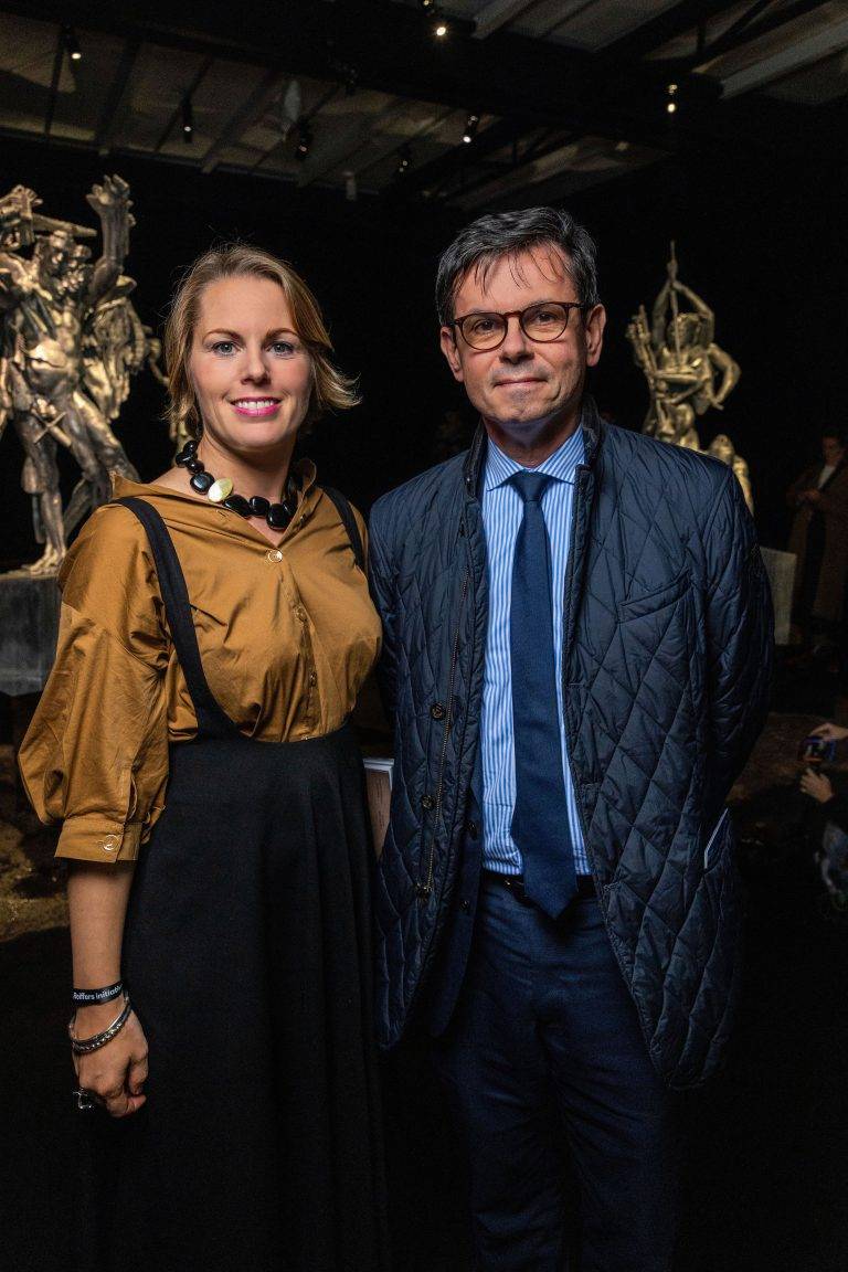  - Daniel Buren et Miles Greenberg mis en majesté par Reiffers Initiatives