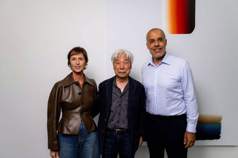  - L’inauguration de l’exposition Lee Ufan à la galerie Mennour