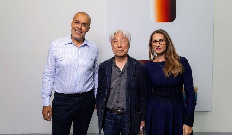  - L’inauguration de l’exposition Lee Ufan à la galerie Mennour