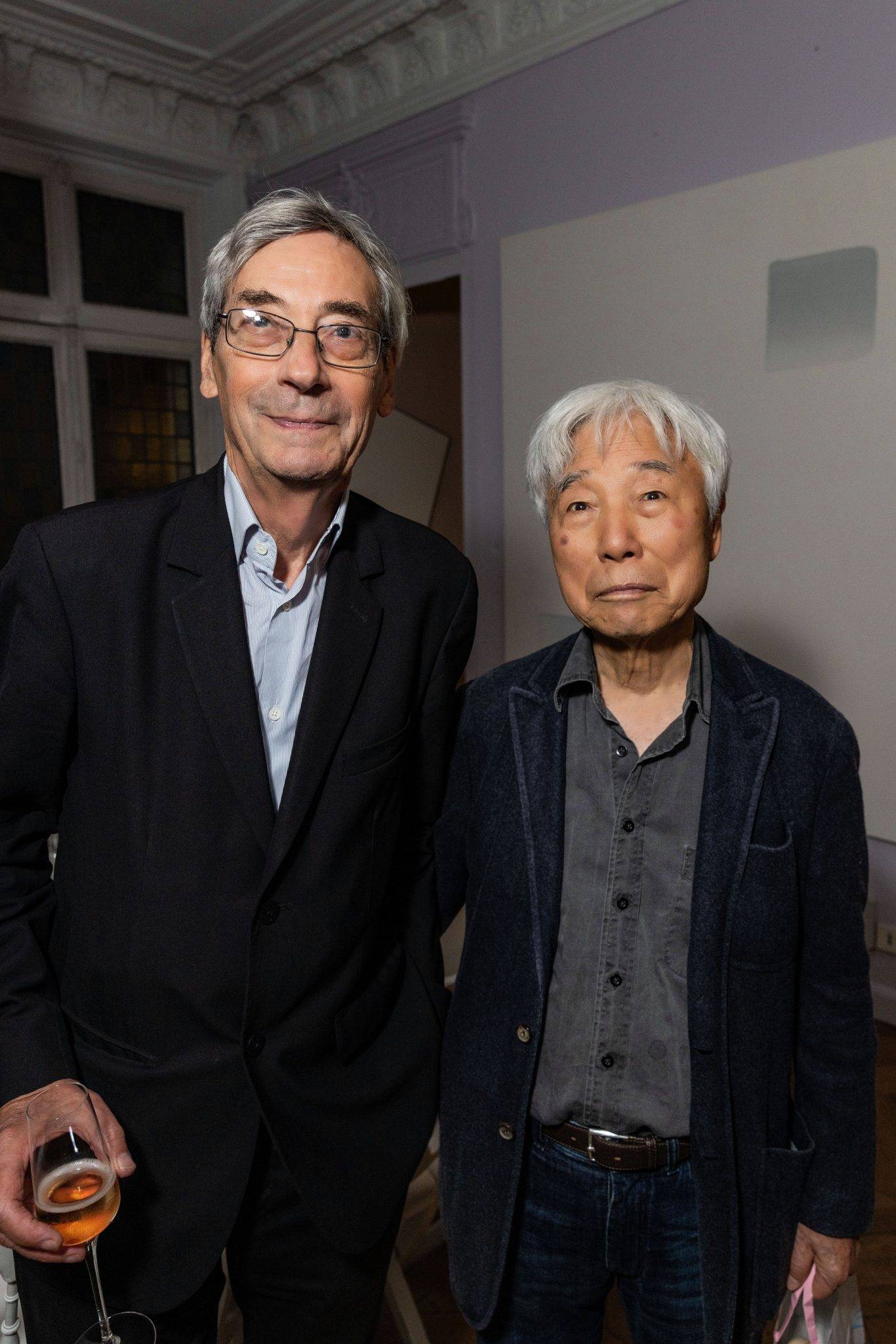  - L’inauguration de l’exposition Lee Ufan à la galerie Mennour