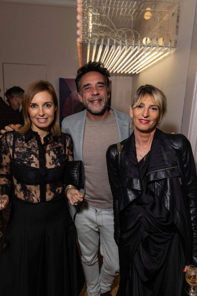  - L’inauguration de l’exposition Lee Ufan à la galerie Mennour