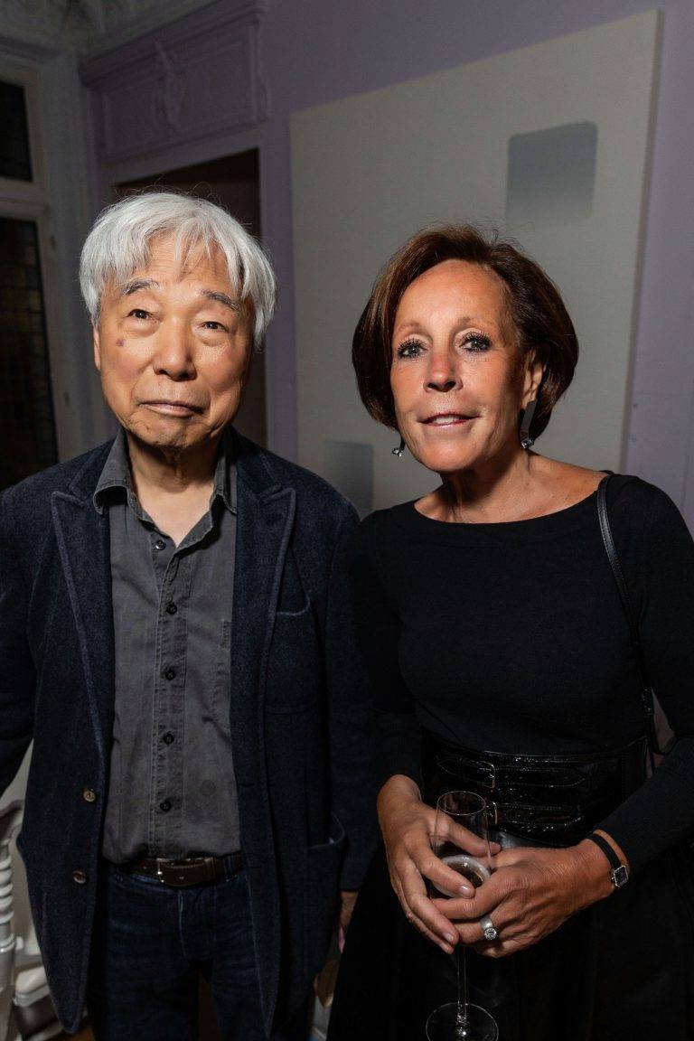  - L’inauguration de l’exposition Lee Ufan à la galerie Mennour