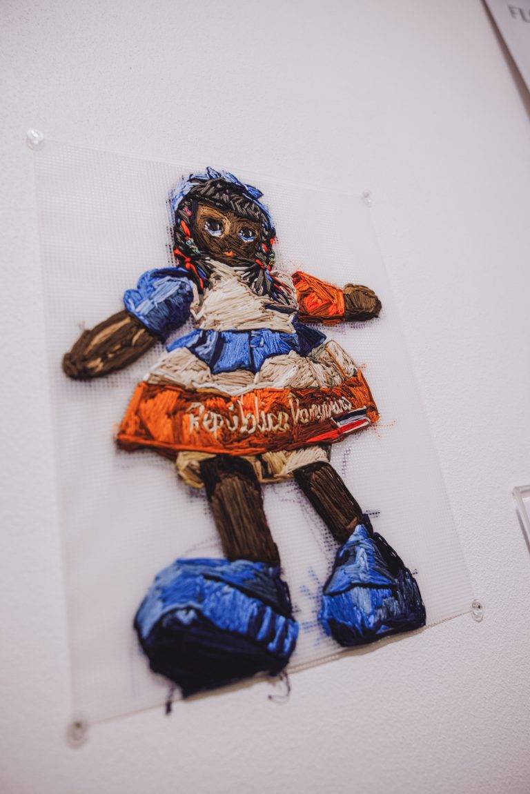 Le vernissage de Kandy G. Lopez à la Fondation Florence