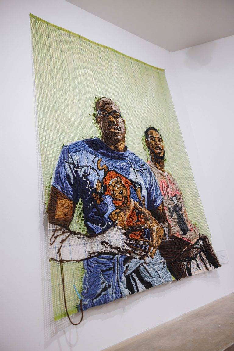 Le vernissage de Kandy G. Lopez à la Fondation Florence