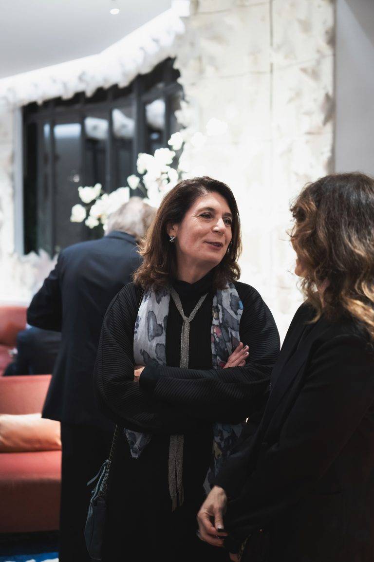  - Le dîner exceptionnel de la galerie Mennour en l’honneur de Daniel Buren et Lee Ufan