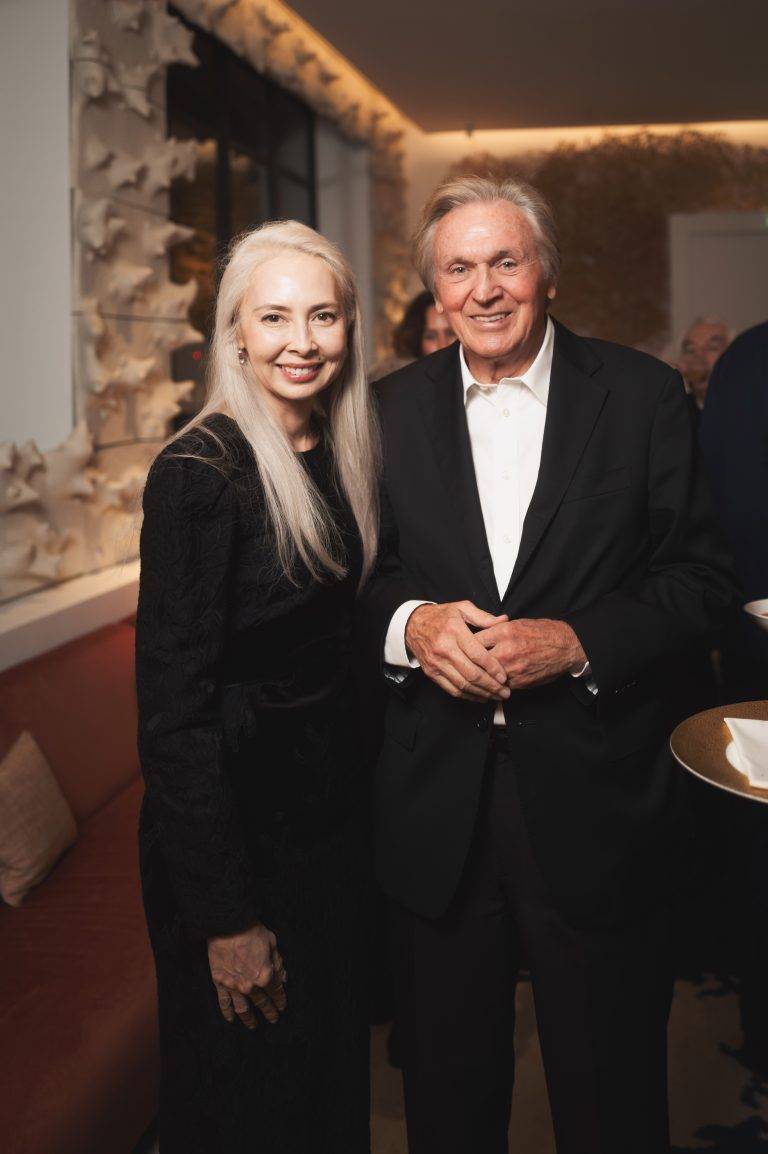  - Le dîner exceptionnel de la galerie Mennour en l’honneur de Daniel Buren et Lee Ufan