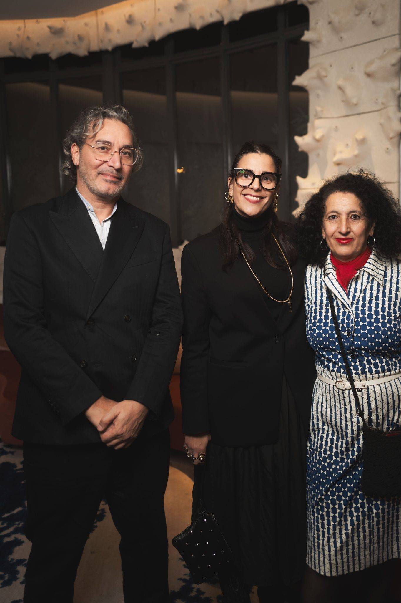  - Le dîner exceptionnel de la galerie Mennour en l’honneur de Daniel Buren et Lee Ufan