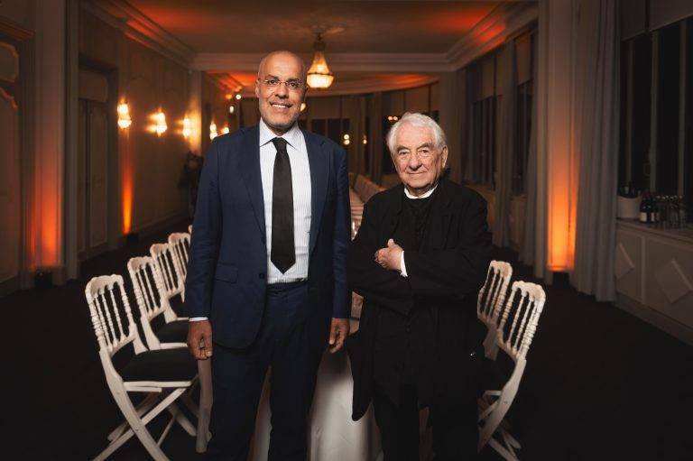  - Le dîner exceptionnel de la galerie Mennour en l’honneur de Daniel Buren et Lee Ufan