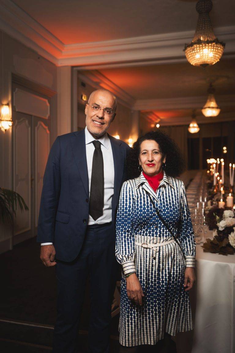  - Le dîner exceptionnel de la galerie Mennour en l’honneur de Daniel Buren et Lee Ufan