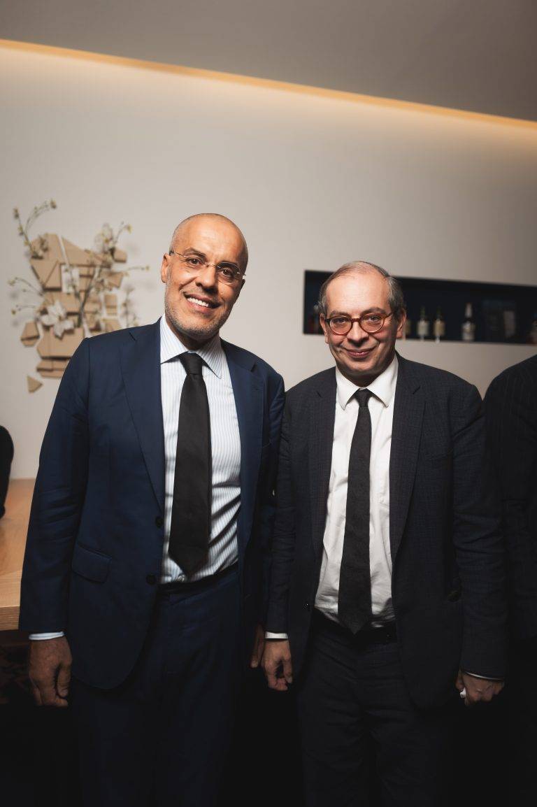  - Le dîner exceptionnel de la galerie Mennour en l’honneur de Daniel Buren et Lee Ufan