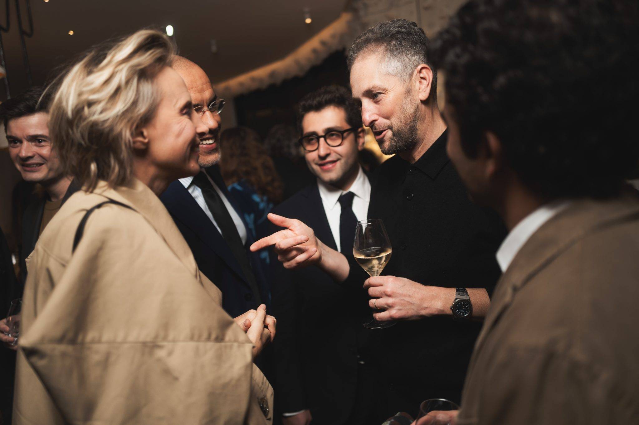  - Le dîner exceptionnel de la galerie Mennour en l’honneur de Daniel Buren et Lee Ufan