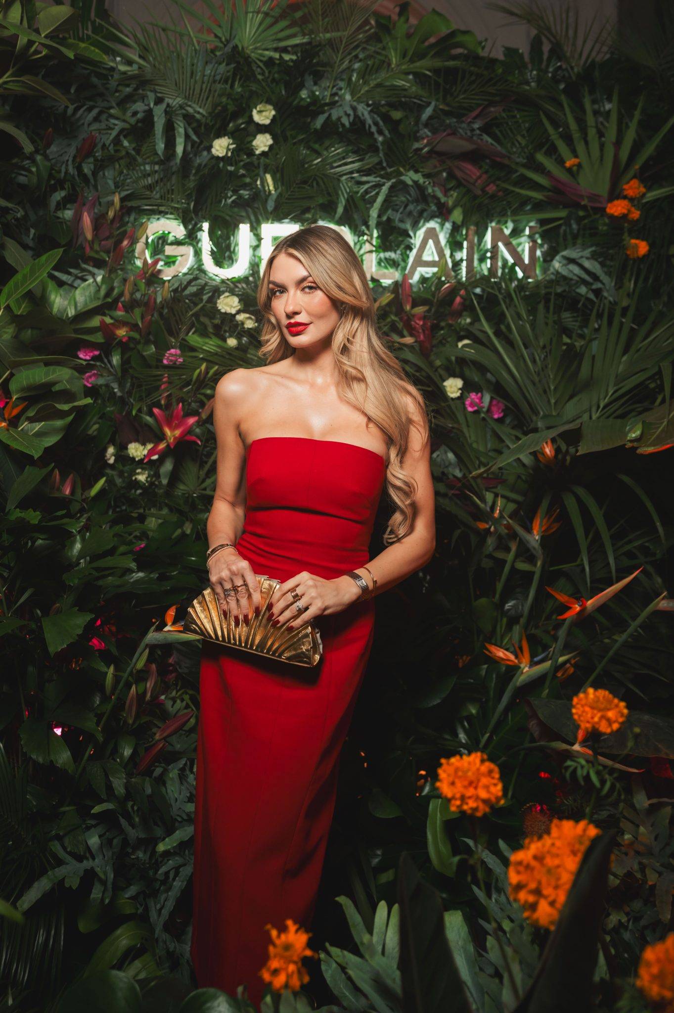  - Guerlain célèbre ses dernières créations dans une jungle vibrante