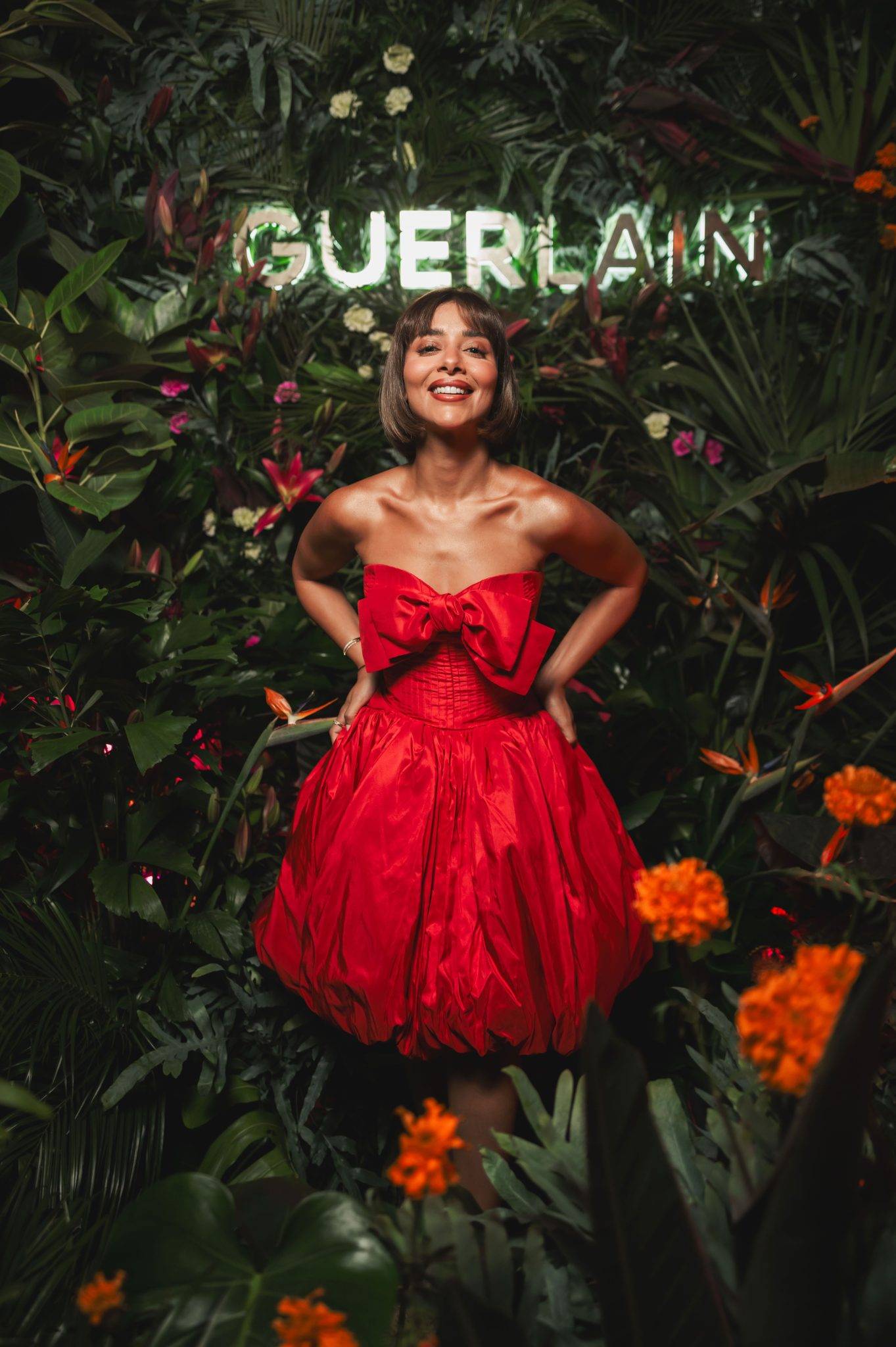  - Guerlain célèbre ses dernières créations dans une jungle vibrante