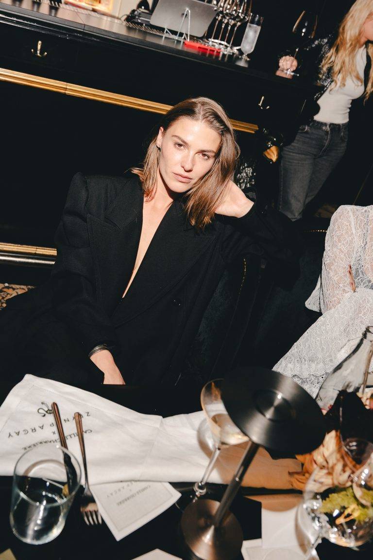  - Camille Charrière et Zeynep Arçay célèbrent leur collaboration avec un dîner exclusif pendant la Fashion Week