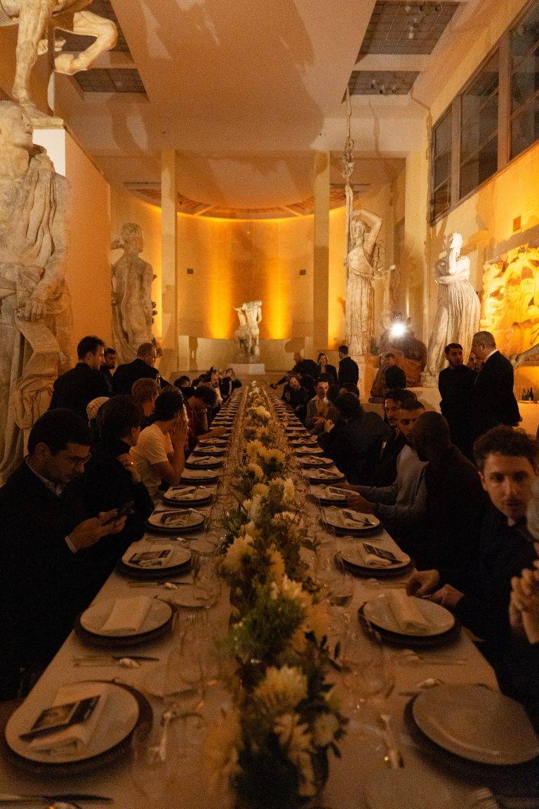 Le superbe dîner Zegna du magazine Les Hommes Publics