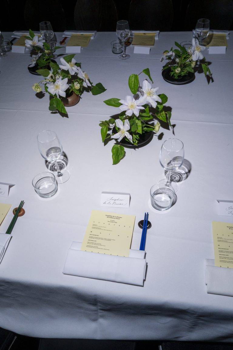 Gérard Darel et Joséphine de La Baume organisent le dîner de lancement Interlope à Londres