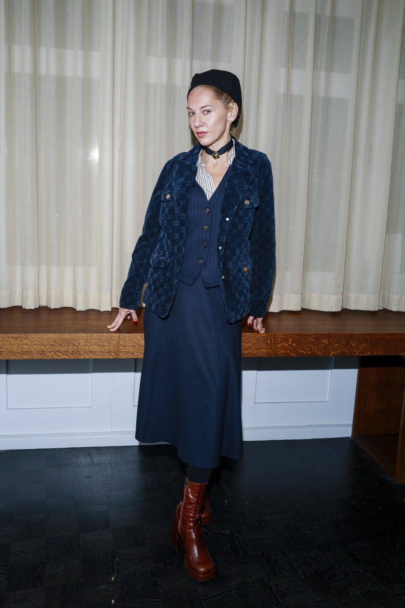  - Gérard Darel and Joséphine de La Baume Host INTERLOPE’s Launch Dinner in London