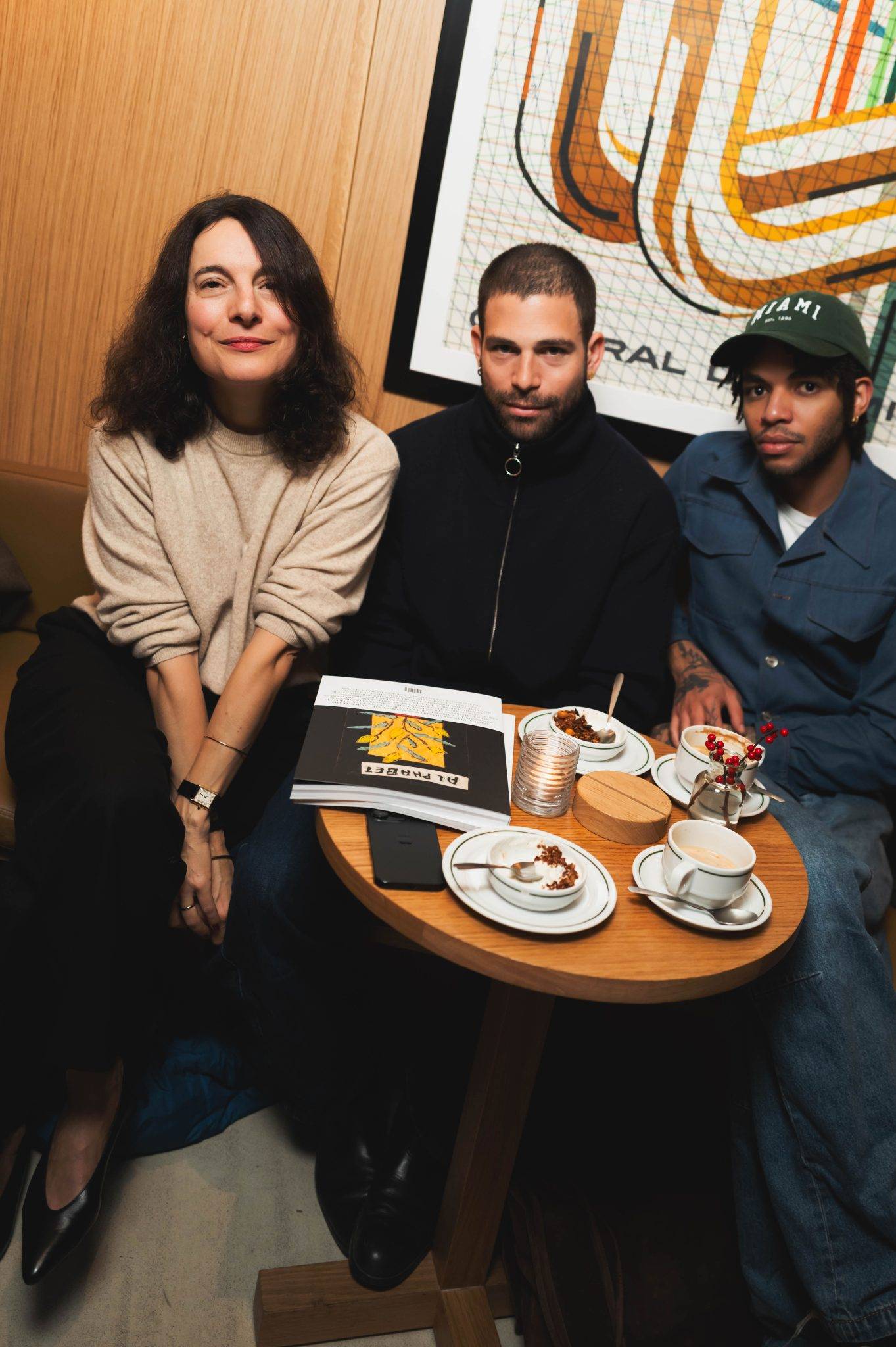  - Le lancement du nouveau Alphabet magazine au café Monocle