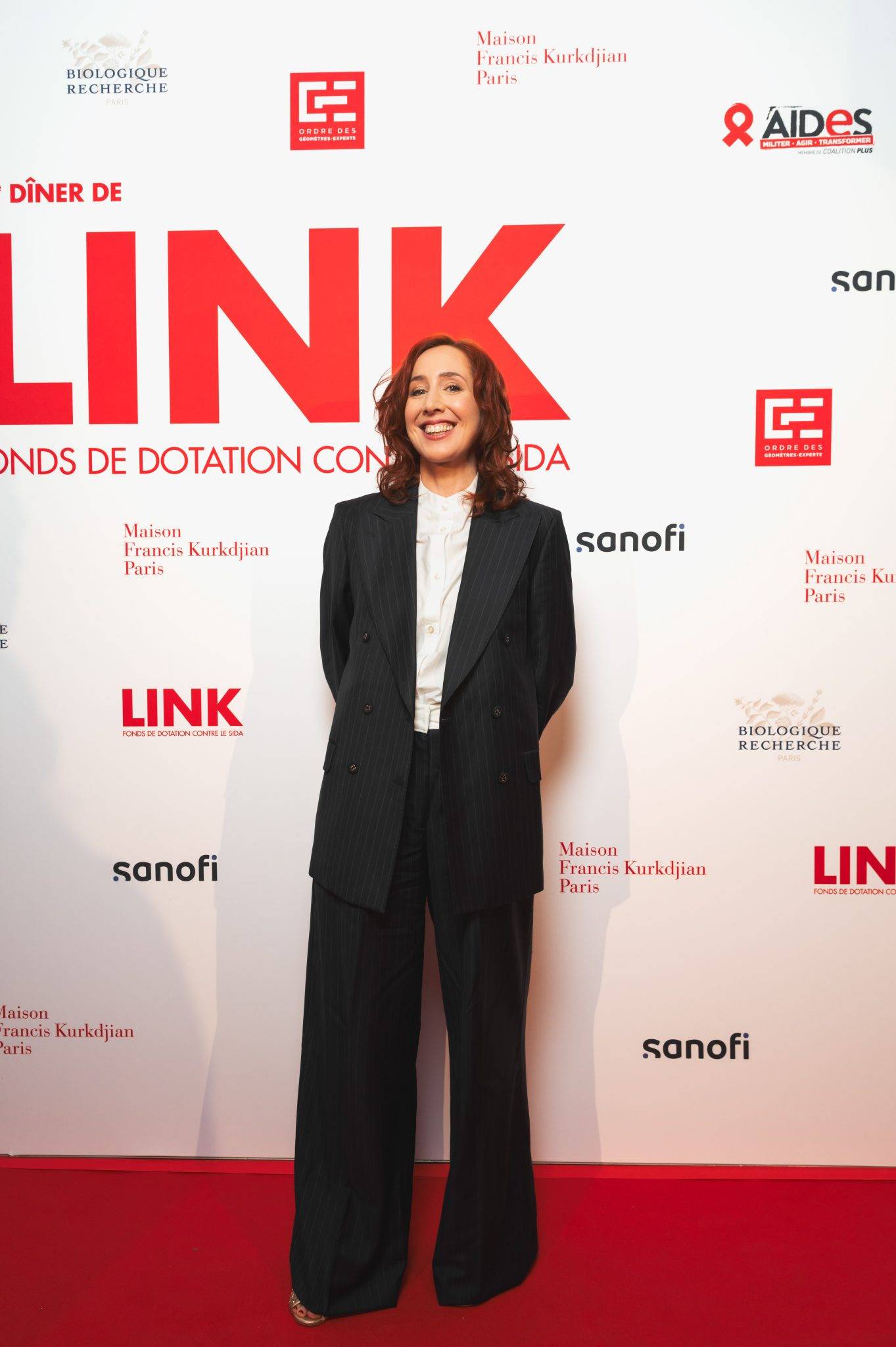  - La 15e édition du dîner Link pour AIDES au Pavillon Gabriel