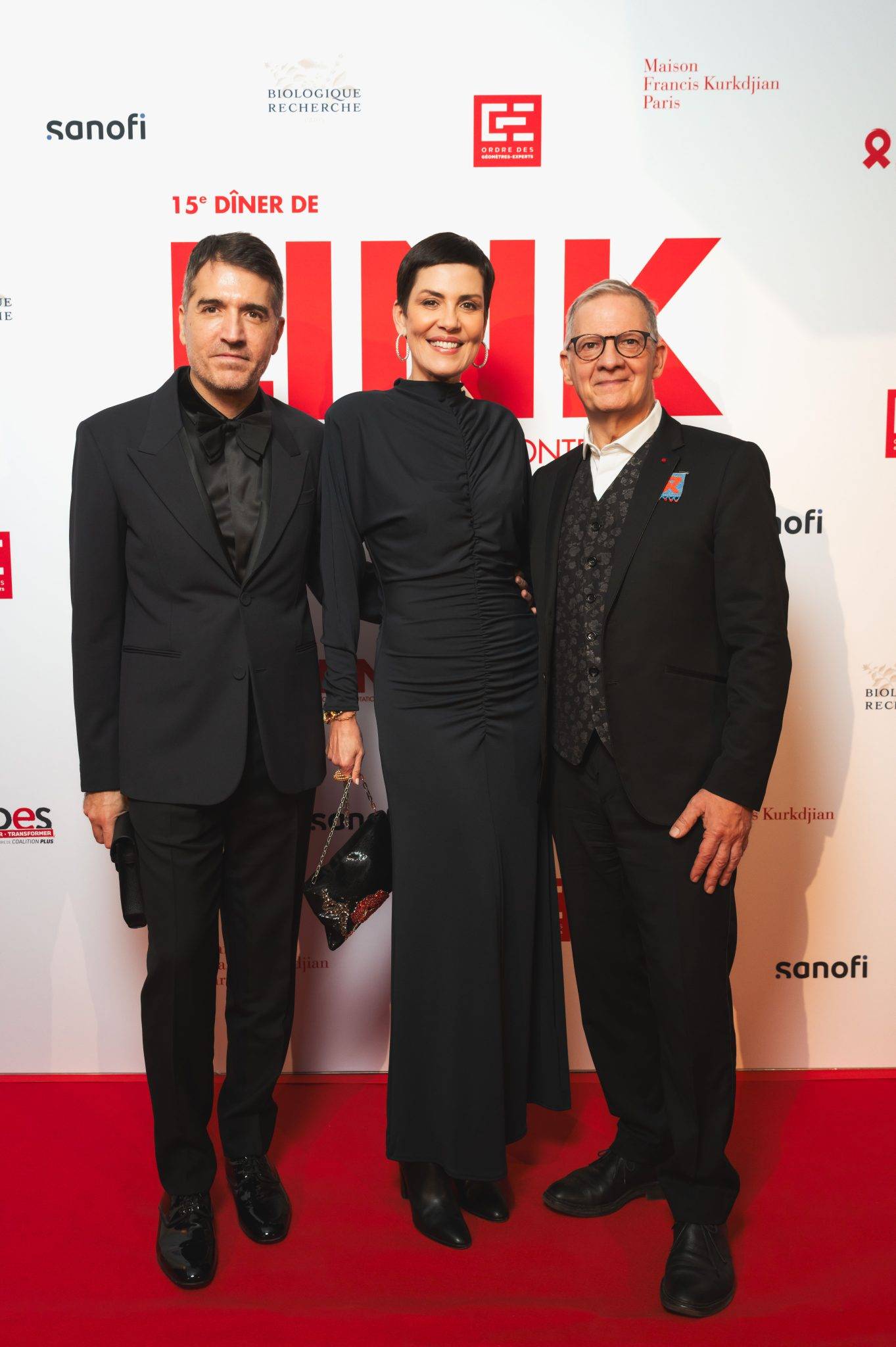  - La 15e édition du dîner Link pour AIDES au Pavillon Gabriel