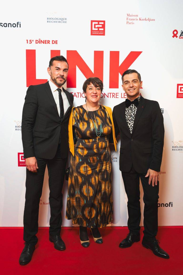  - The 15th Edition of the LINK Dinner for AIDES at Pavillon Gabriel