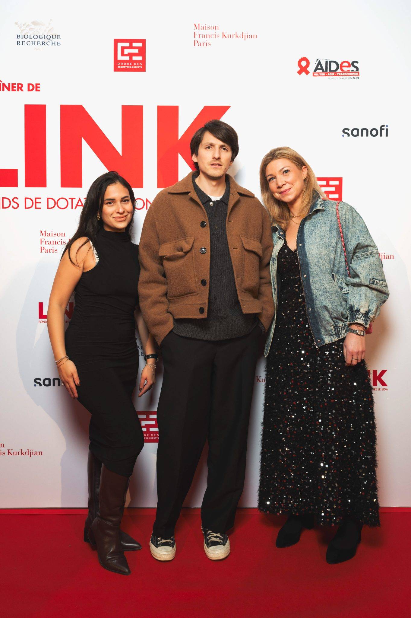  - La 15e édition du dîner Link pour AIDES au Pavillon Gabriel