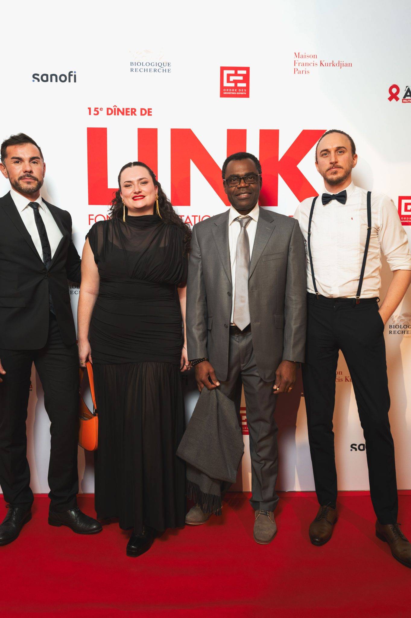  - The 15th Edition of the LINK Dinner for AIDES at Pavillon Gabriel