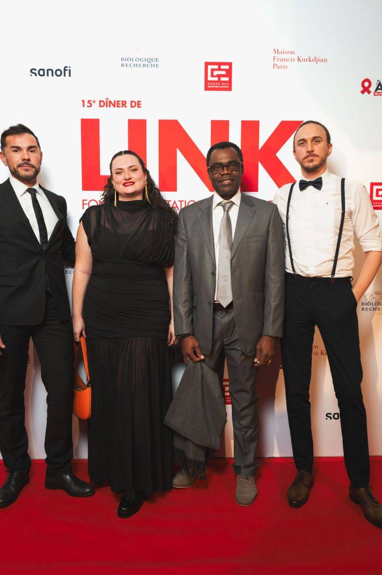  - The 15th Edition of the LINK Dinner for AIDES at Pavillon Gabriel