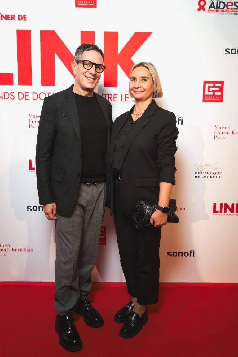  - The 15th Edition of the LINK Dinner for AIDES at Pavillon Gabriel
