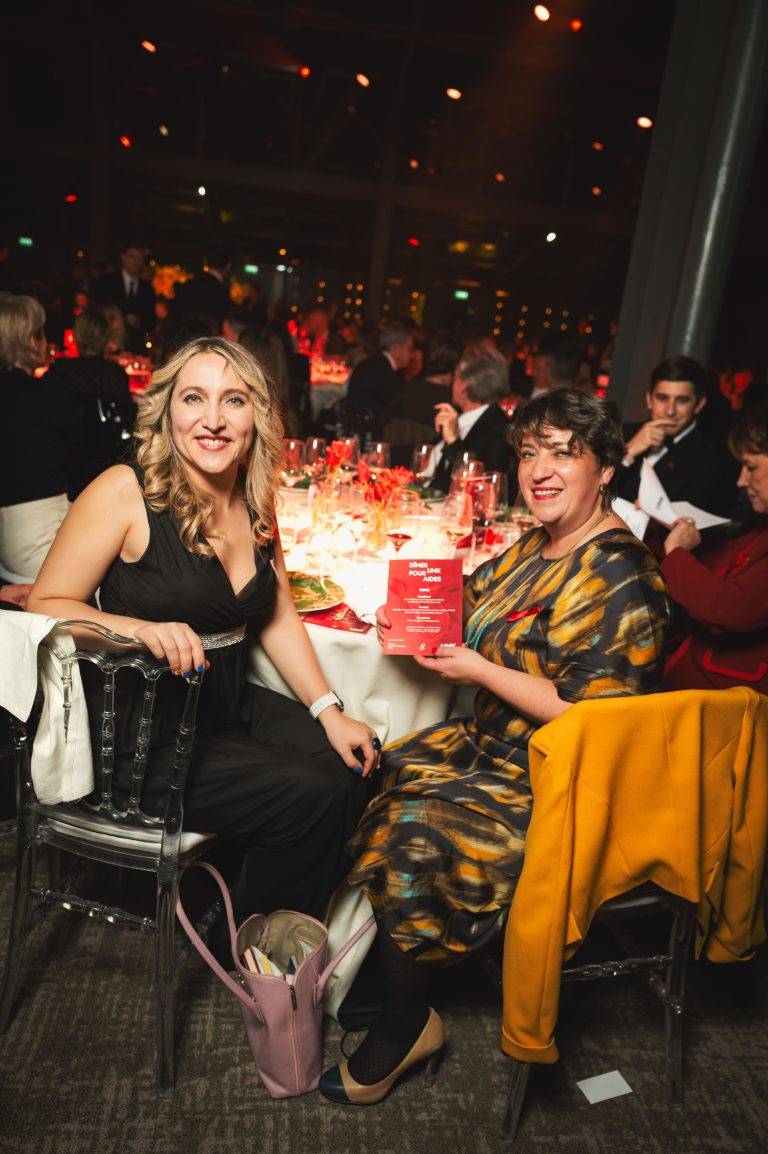  - The 15th Edition of the LINK Dinner for AIDES at Pavillon Gabriel