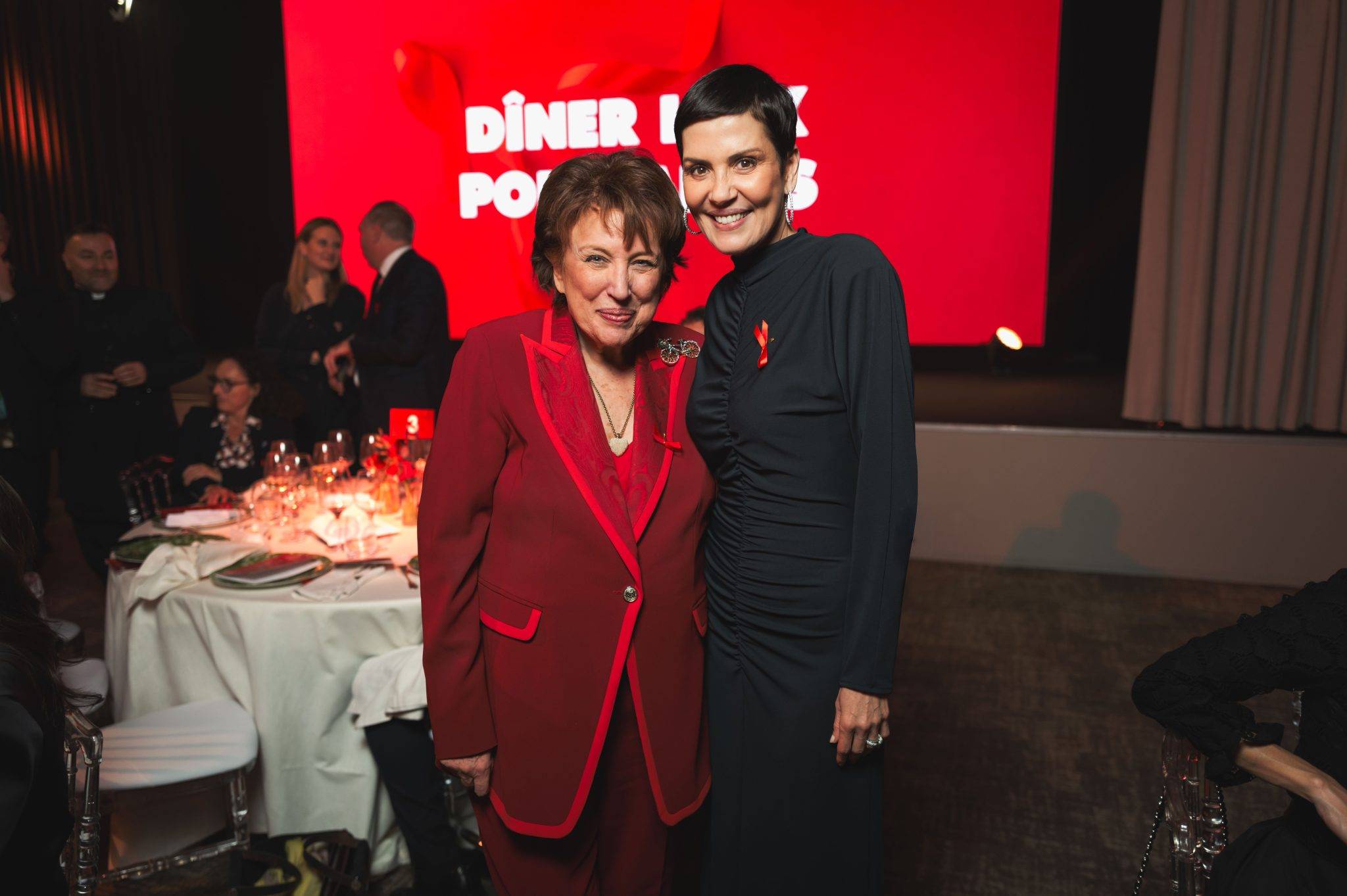  - La 15e édition du dîner Link pour AIDES au Pavillon Gabriel