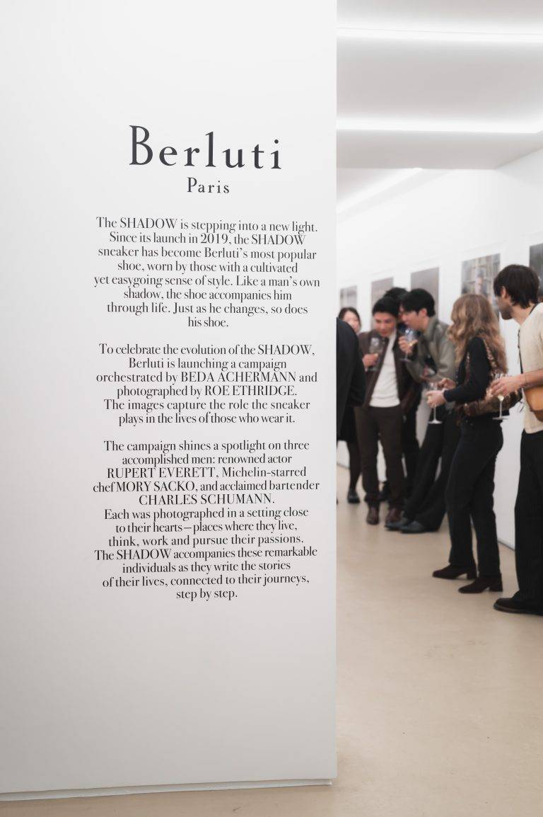 Berluti Unveils the New Shadow Sneaker With a Campaign by Beda Achermann