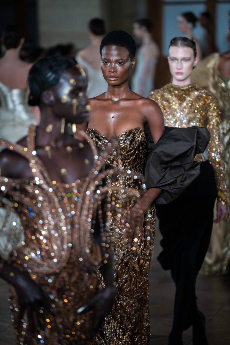 Gaurav Gupta Steals the Show during Haute Couture Week with ‘The Divine Androgyne’