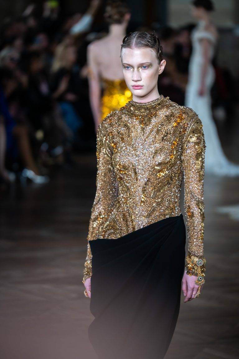 Gaurav Gupta Steals the Show during Haute Couture Week with ‘The Divine Androgyne’