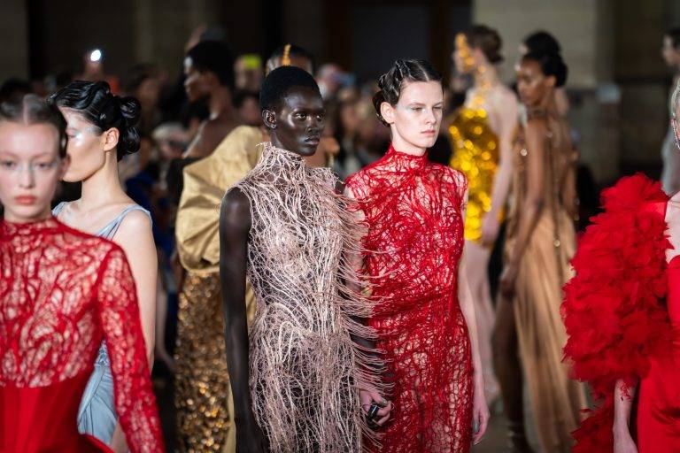 Gaurav Gupta Steals the Show during Haute Couture Week with ‘The Divine Androgyne’