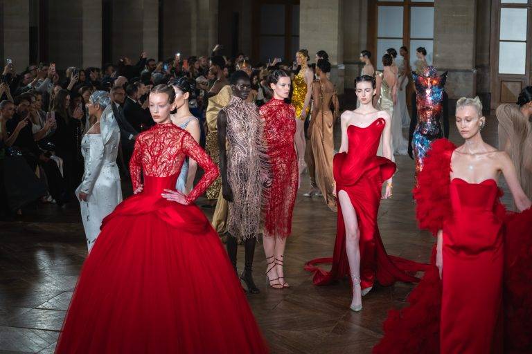 Gaurav Gupta Steals the Show during Haute Couture Week with ‘The Divine Androgyne’