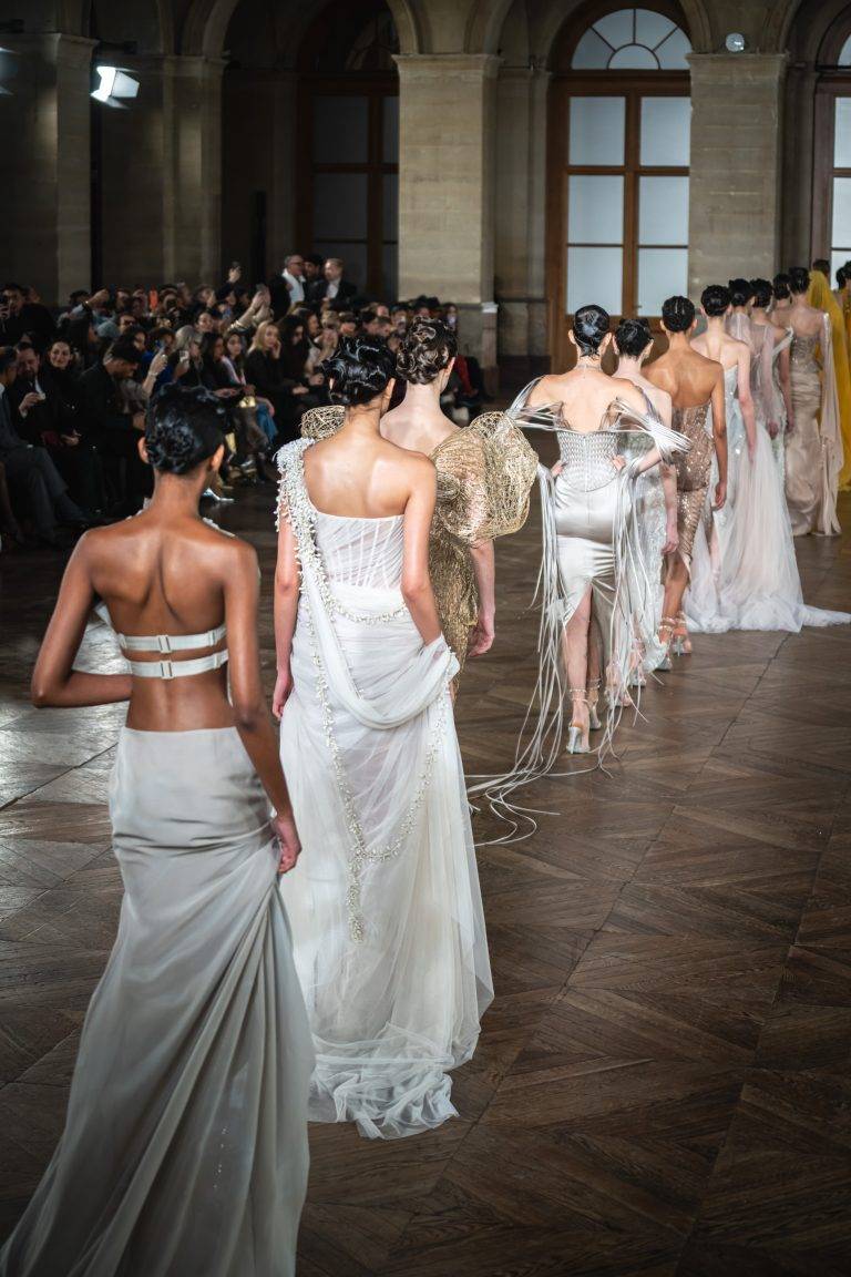 Gaurav Gupta Steals the Show during Haute Couture Week with ‘The Divine Androgyne’