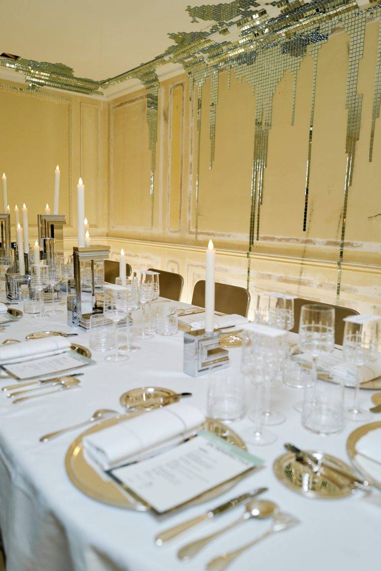 Le Meurice Sets the Table for Couture: Christofle x Mathias Kiss
