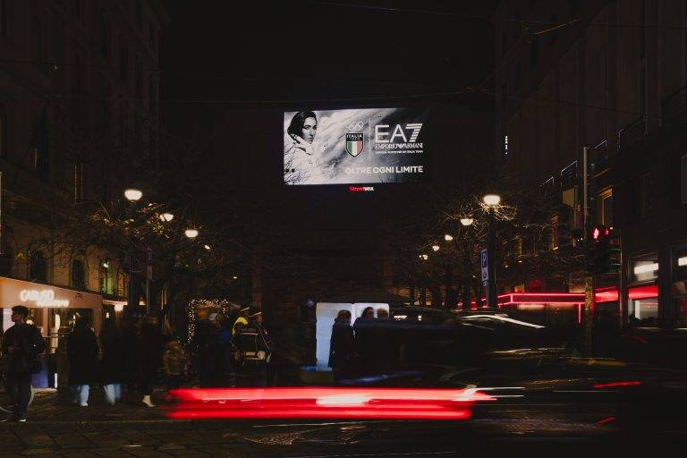 EA7 Emporio Armani Celebrates the Upcoming Winter Olympics