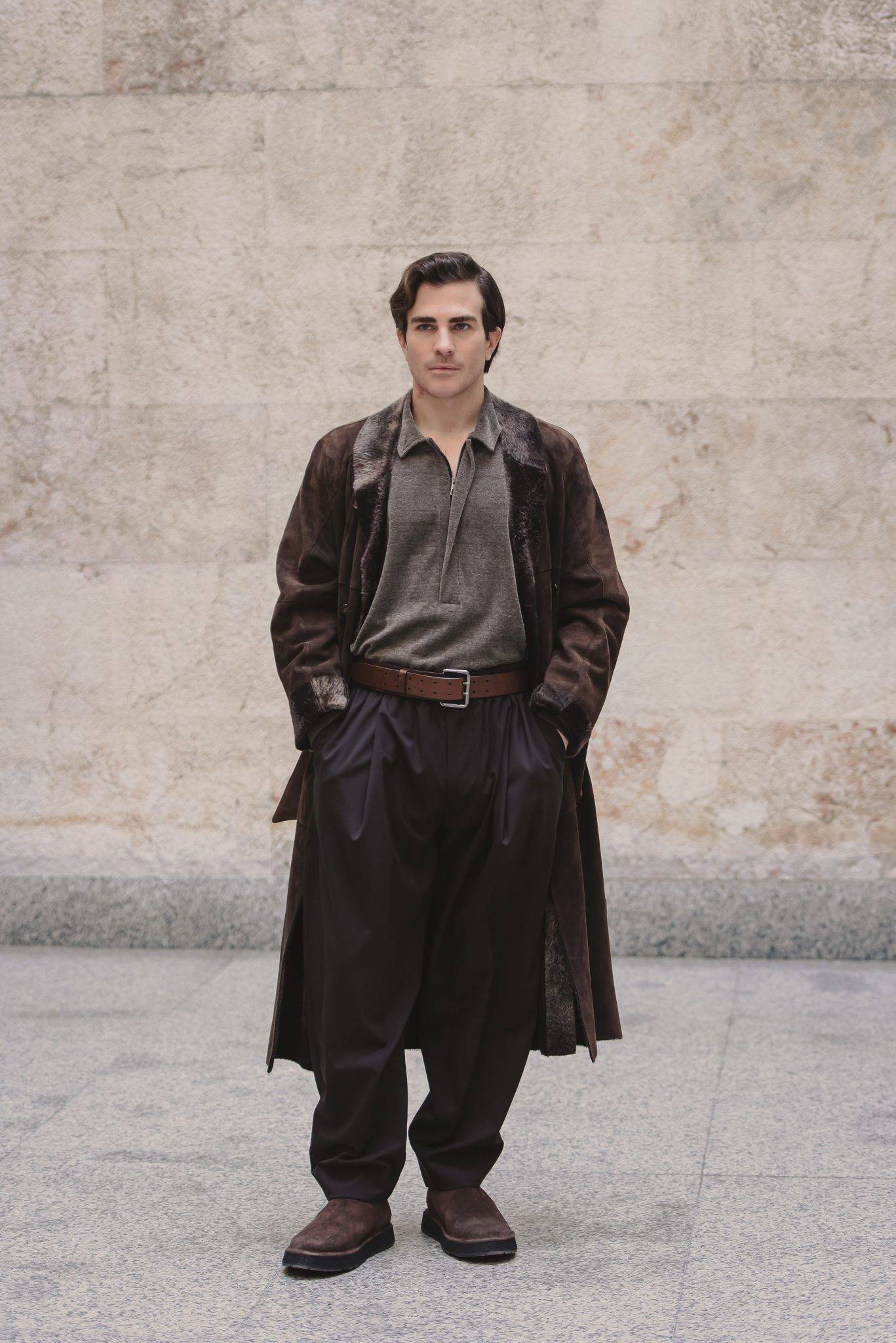  - Leo Dell’Orco’s Fluid Walk at Giorgio Armani