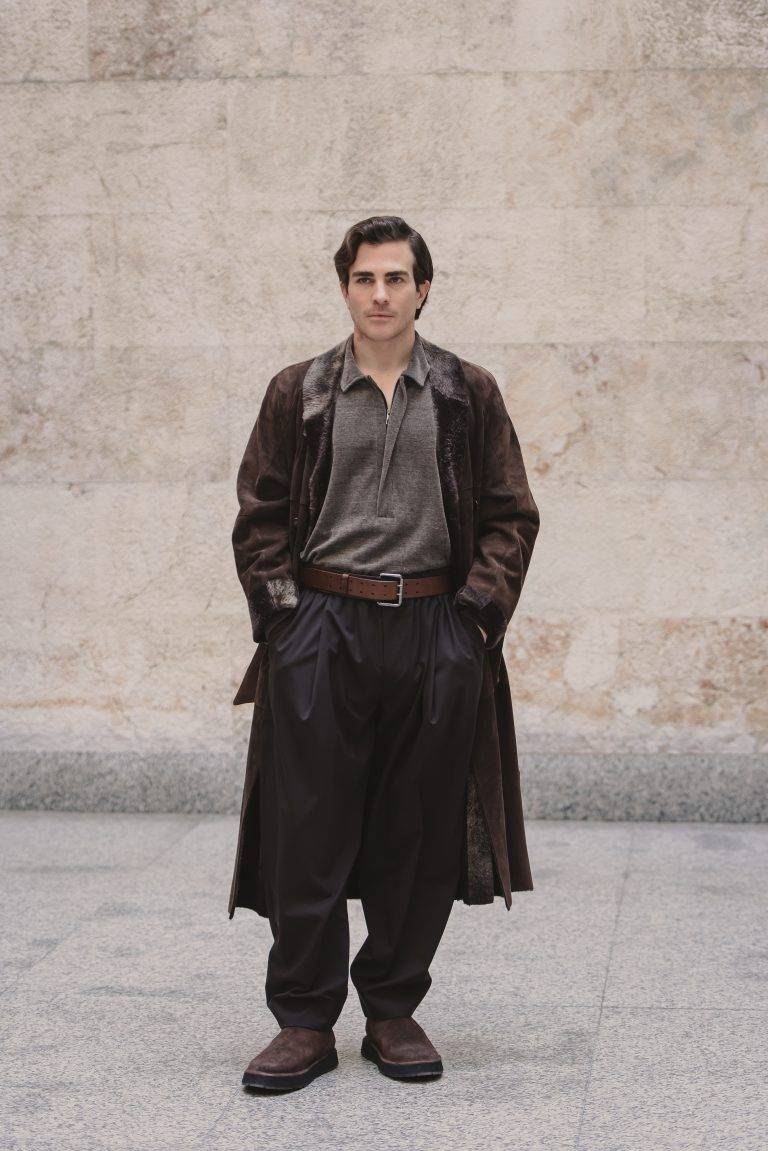  - Leo Dell’Orco’s Fluid Walk at Giorgio Armani