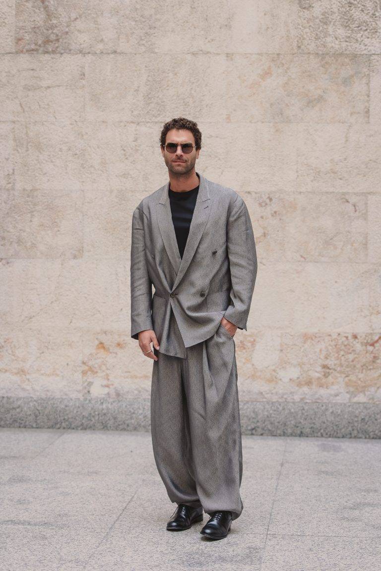  - Leo Dell’Orco’s Fluid Walk at Giorgio Armani