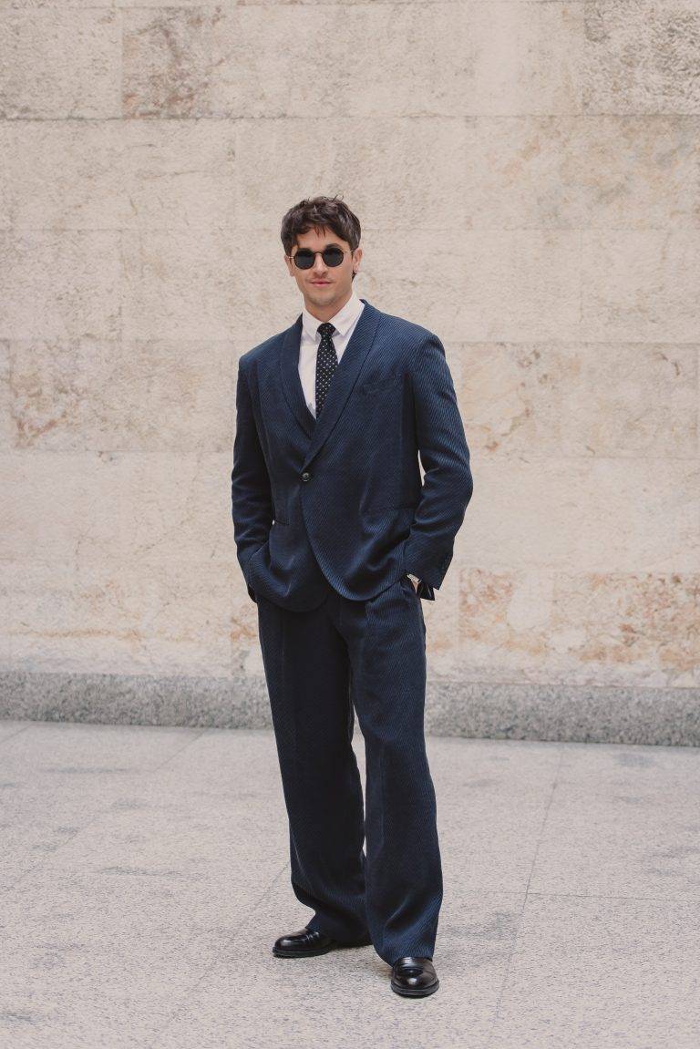  - Leo Dell’Orco’s Fluid Walk at Giorgio Armani