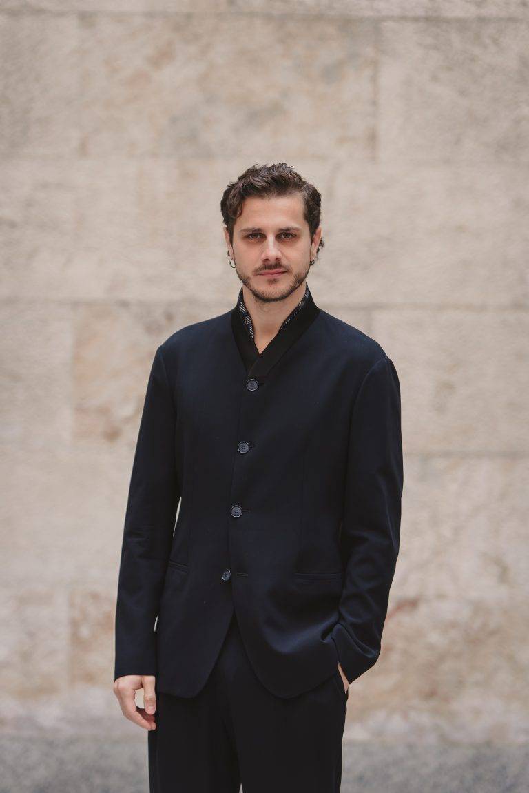  - Leo Dell’Orco’s Fluid Walk at Giorgio Armani