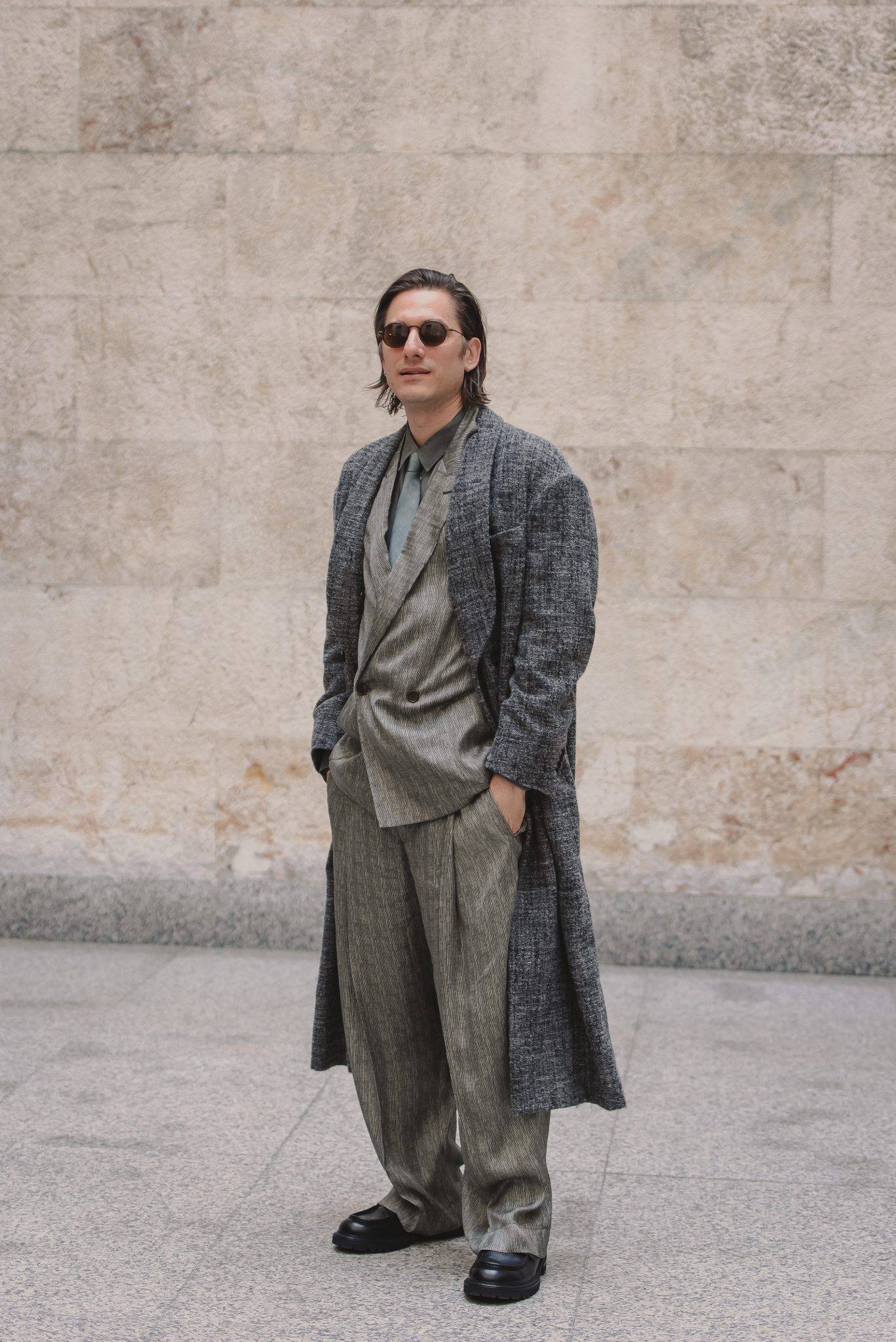  - Il passo cangiante di Leo Dell’Orco da Giorgio Armani